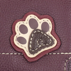 CRISS Cellphone Xbody - RFID - Paw Print - plum - Imagen 3