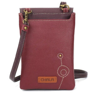 CRISS Cellphone Xbody - RFID - Paw Print - plum - Imagen 6
