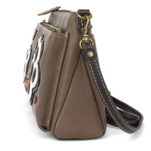 DELUXE CROSSBODY - Pawprint- Brown - Imagen 4