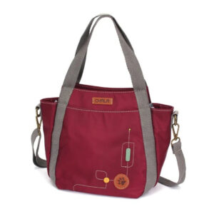 Alternative view of CV-Venture Mini Carryall - Westie -burgundy