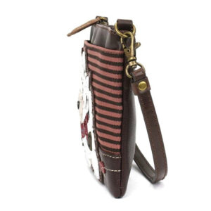 MiniCrossbody - Westie - burgundy stripe - Imagen 5