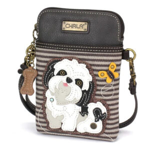 CellPhone Xbody - White Shih Tzu - gray stripe