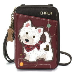 Wallet Xbody- Westie - maroon