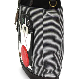 Alternative view of Work Tote - Fat Cat - black stripe